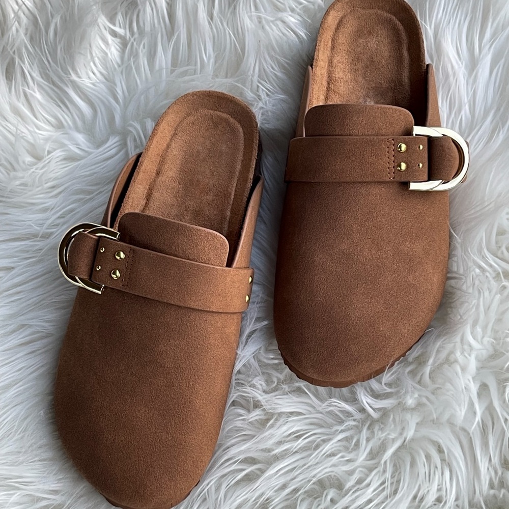 Brown Women's Slip-On Shoes